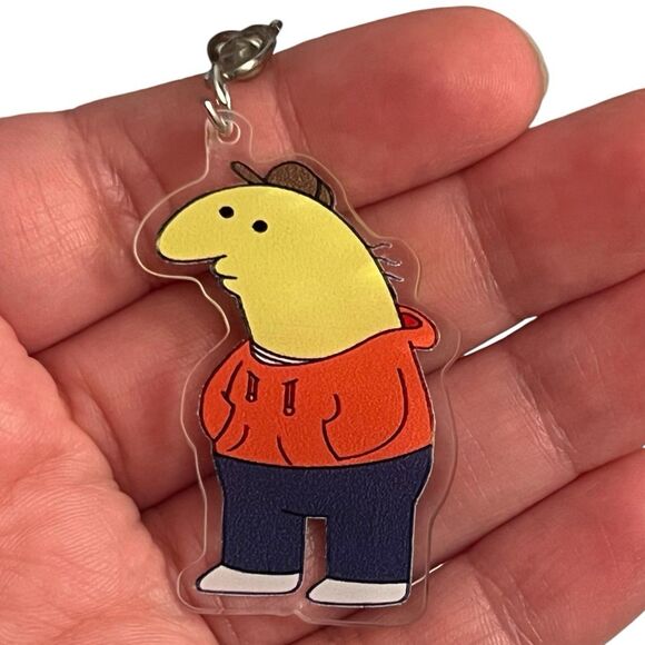 Smiling Friends Charlie Arcylic Keychain - Picture 1 of 5